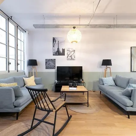 Apartment Spacious Industrial-style Loft Paris